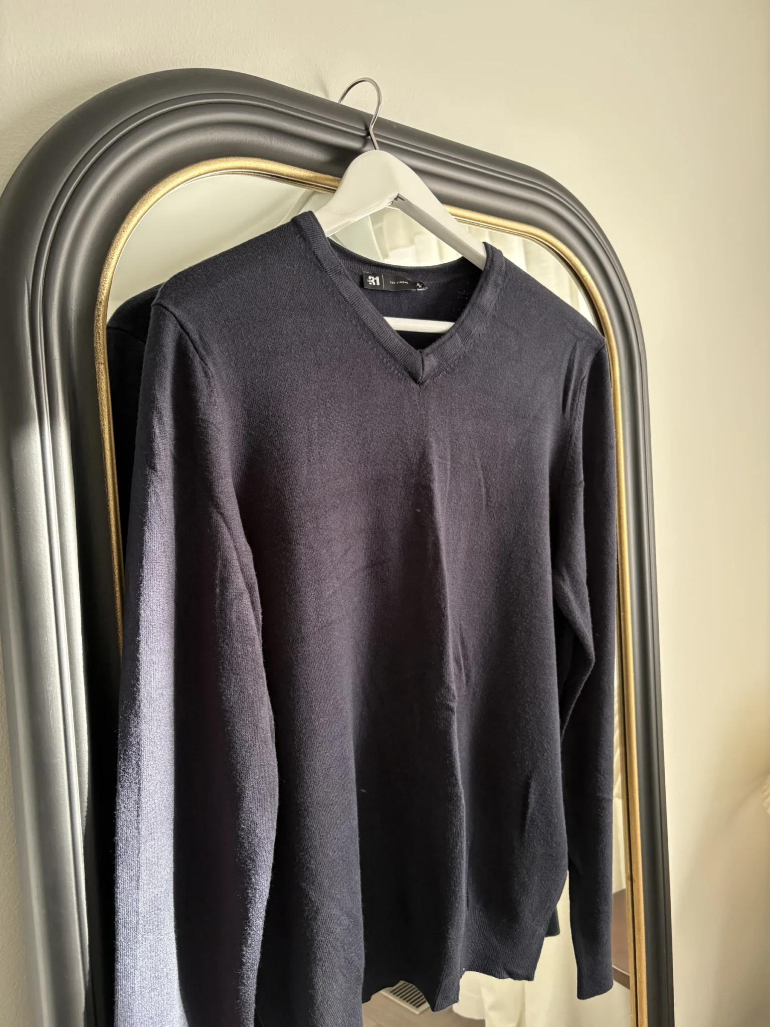 Image for Bamboo rayon V-neck jumper