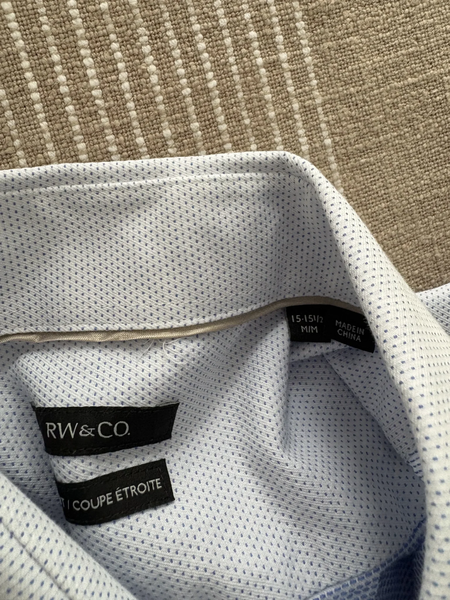 Image for Slim fit shirt - 100% cotton