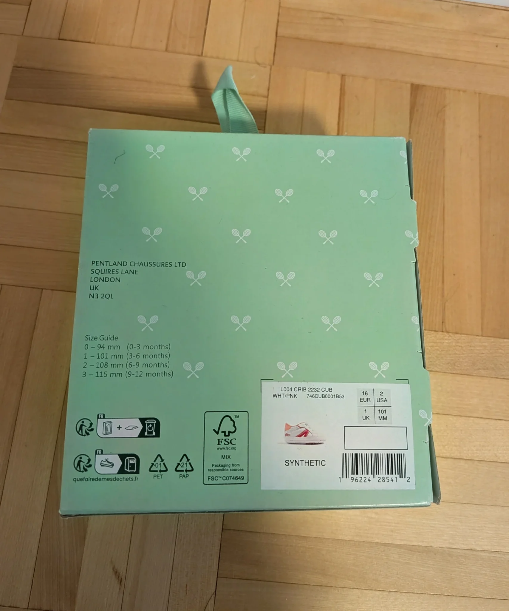 Image for My first Lacoste (Baby shoes)