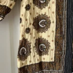Thumbnail for Women's Sandro patterned shirt size 3 - L, blue and brown