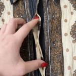 Thumbnail for Women's Sandro patterned shirt size 3 - L, blue and brown