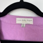 Thumbnail for Never Fully Dressed blouse size 8US - 40FR purple with ruffles