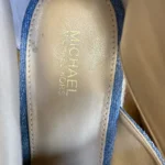 Thumbnail for Michael Kors wedge sandals in denim espadrilles size 9