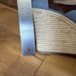Thumbnail for Michael Kors wedge sandals in denim espadrilles size 9