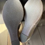 Thumbnail for Michael Kors wedge sandals in denim espadrilles size 9