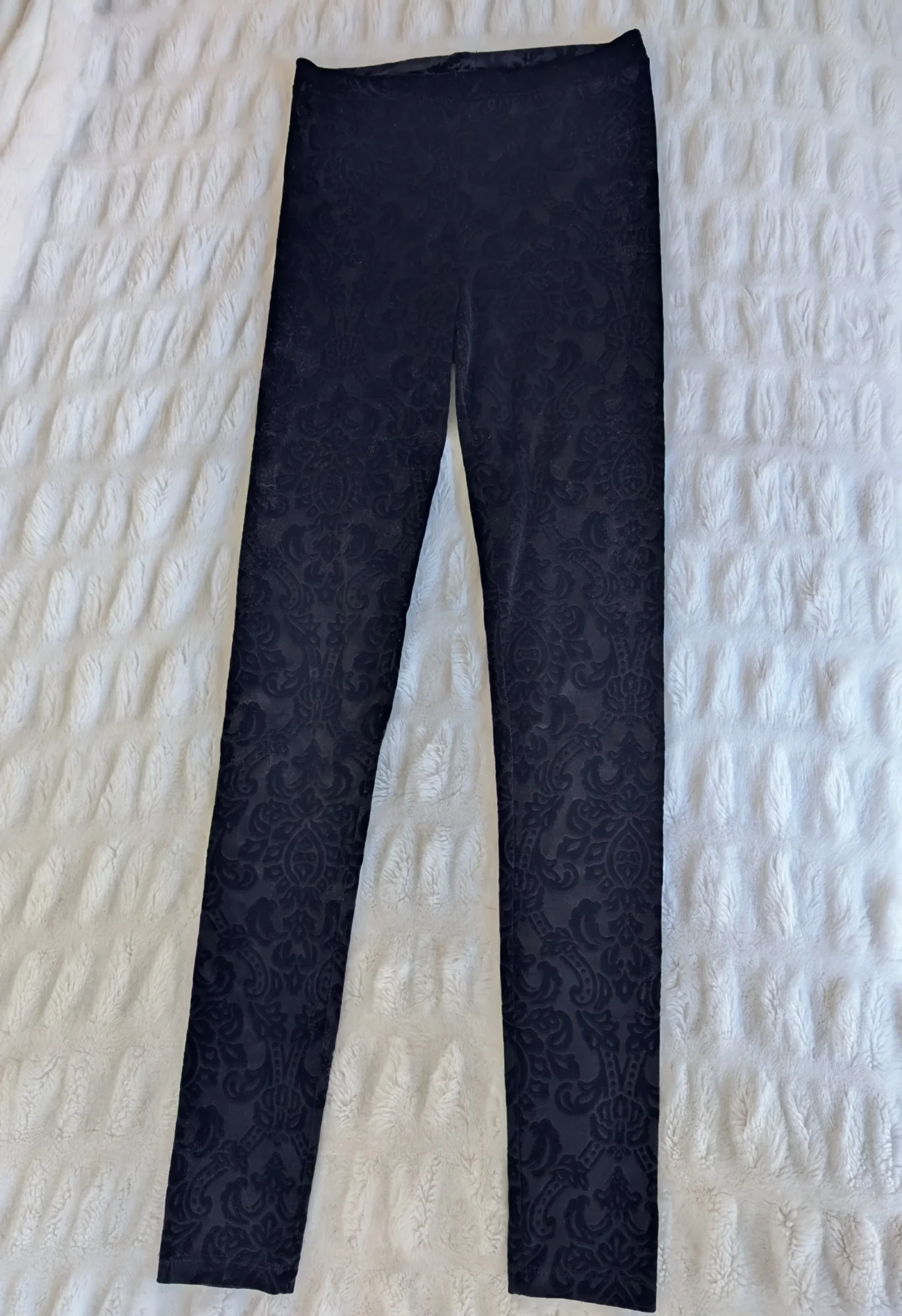 Featured image for Legging texturé velours