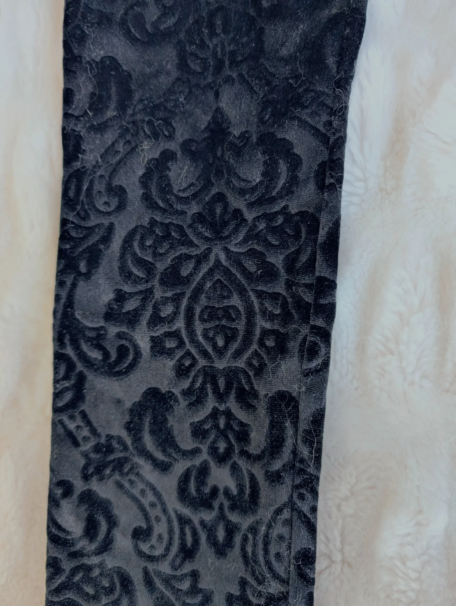 Image for Legging texturé velours
