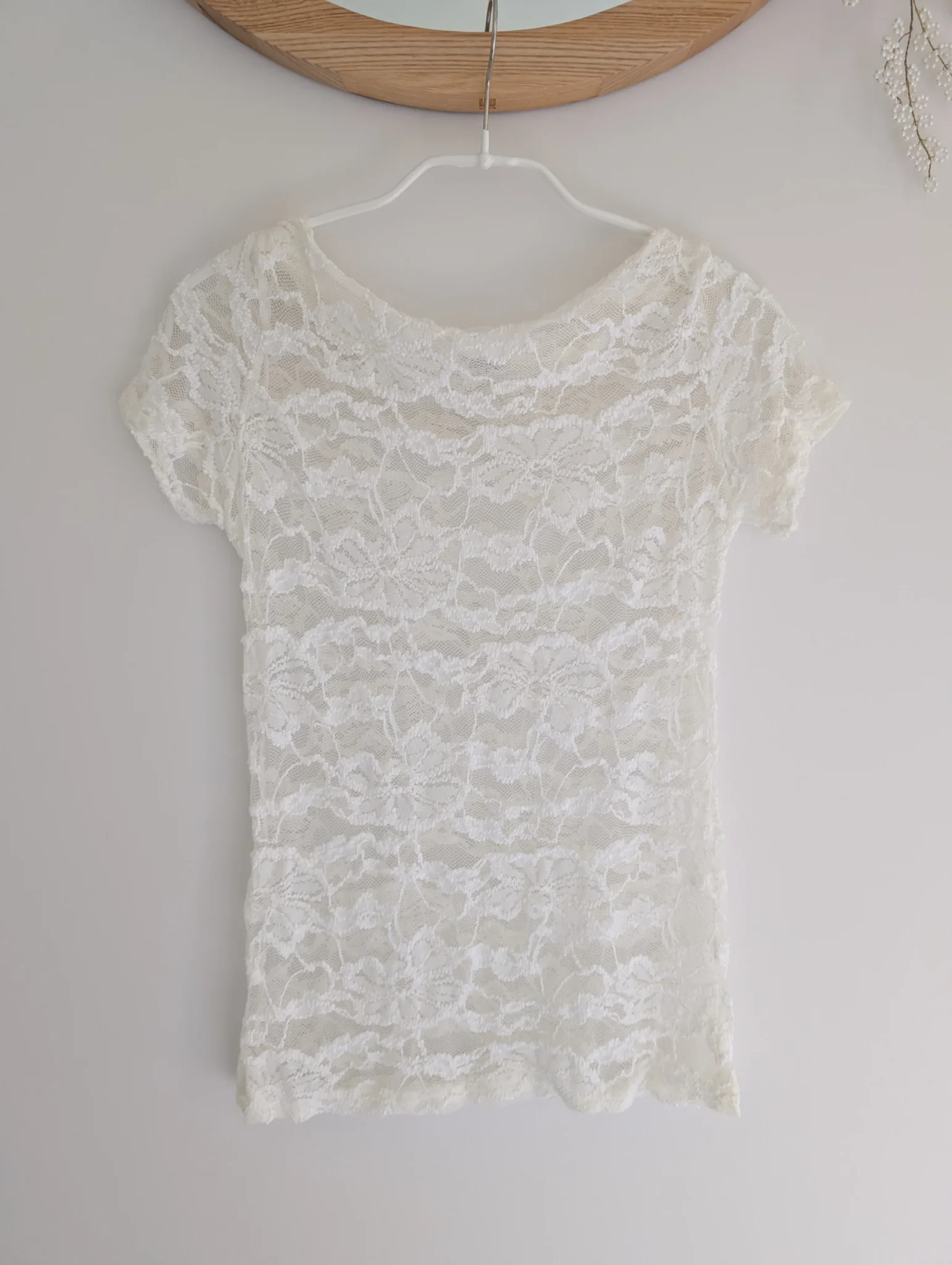 Featured image for Stretch lace top