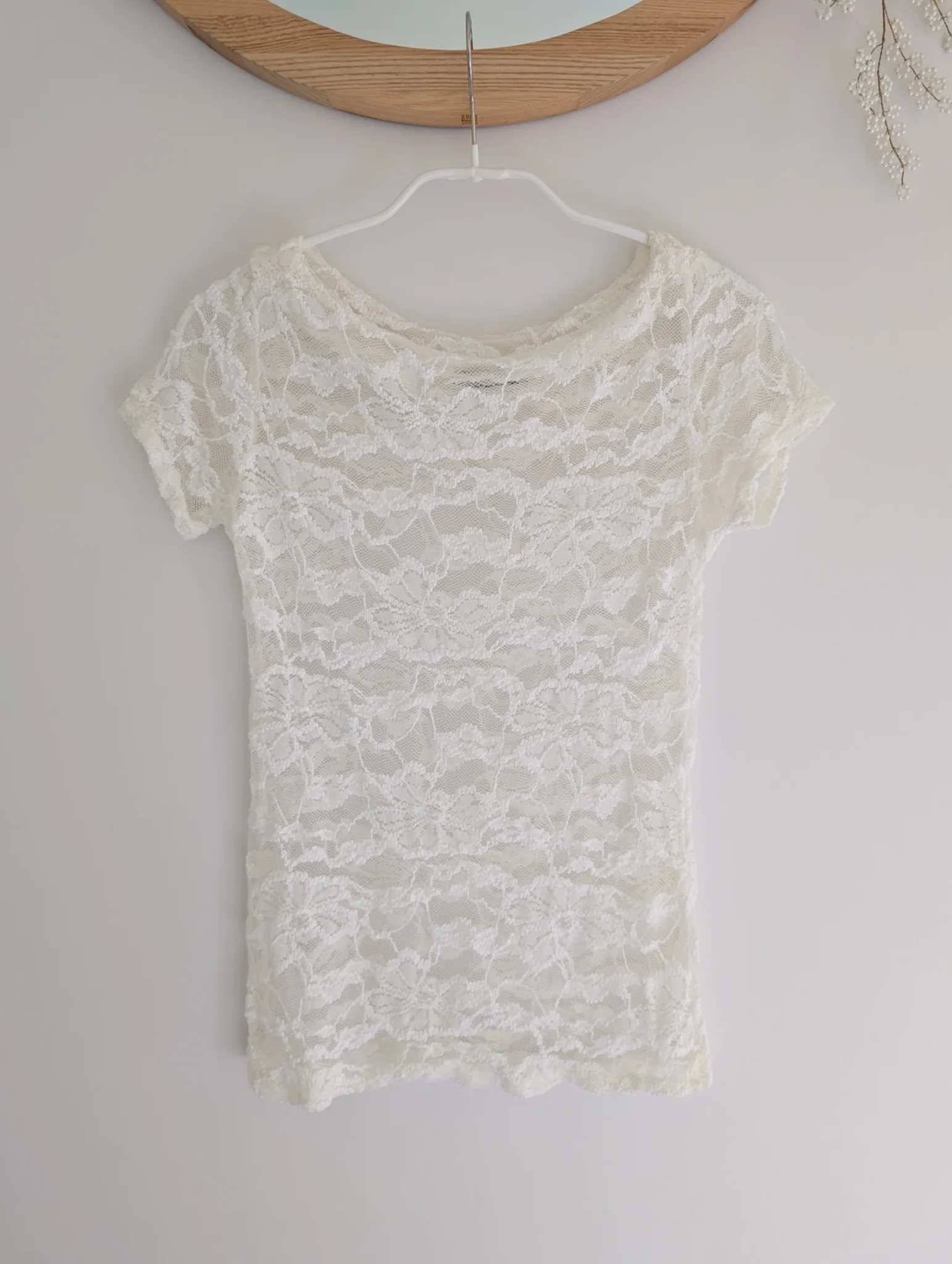 Image for Stretch lace top
