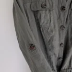 Thumbnail for Khaki linen blouse