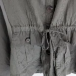 Thumbnail for Khaki linen blouse