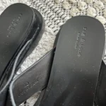 Thumbnail for Rag and Bone leather and suede sandals size 40 black