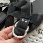Thumbnail for Rag and Bone leather and suede sandals size 40 black