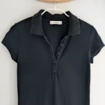 Thumbnail for Black polo dress