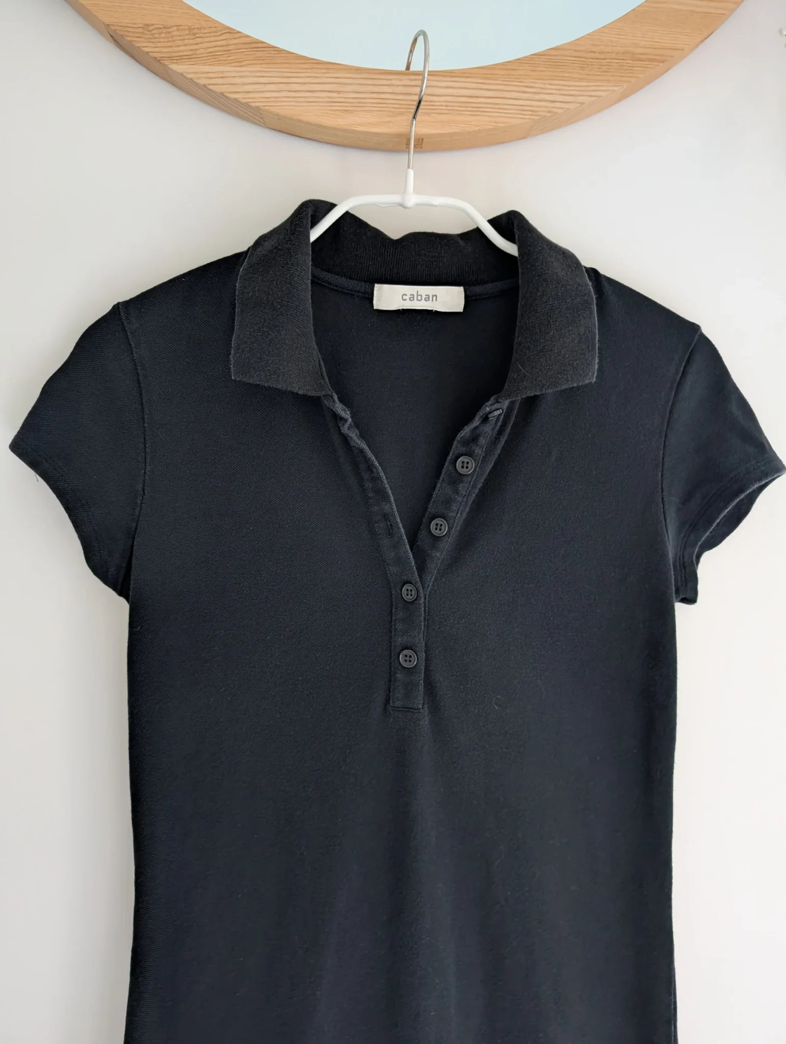 Image for Black polo dress