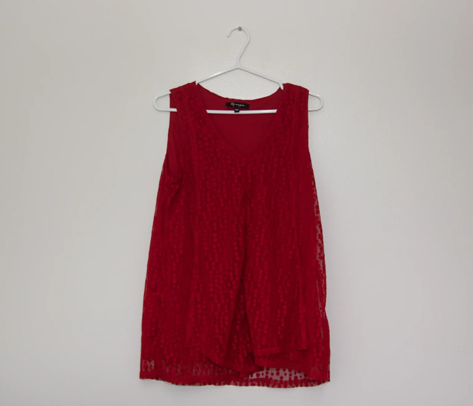 Featured image for Débardeur tunique avec dentelle