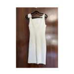 Thumbnail for Le Château ivory cocktail dress -elegant wedding/guest size M