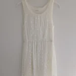 Featured thumbnail for Robe tule ivoire à pois