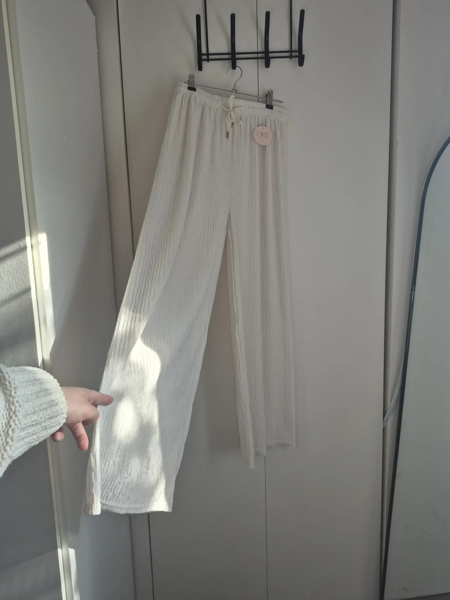 Image for Pantalon Oycee Varadero blanc beige One size