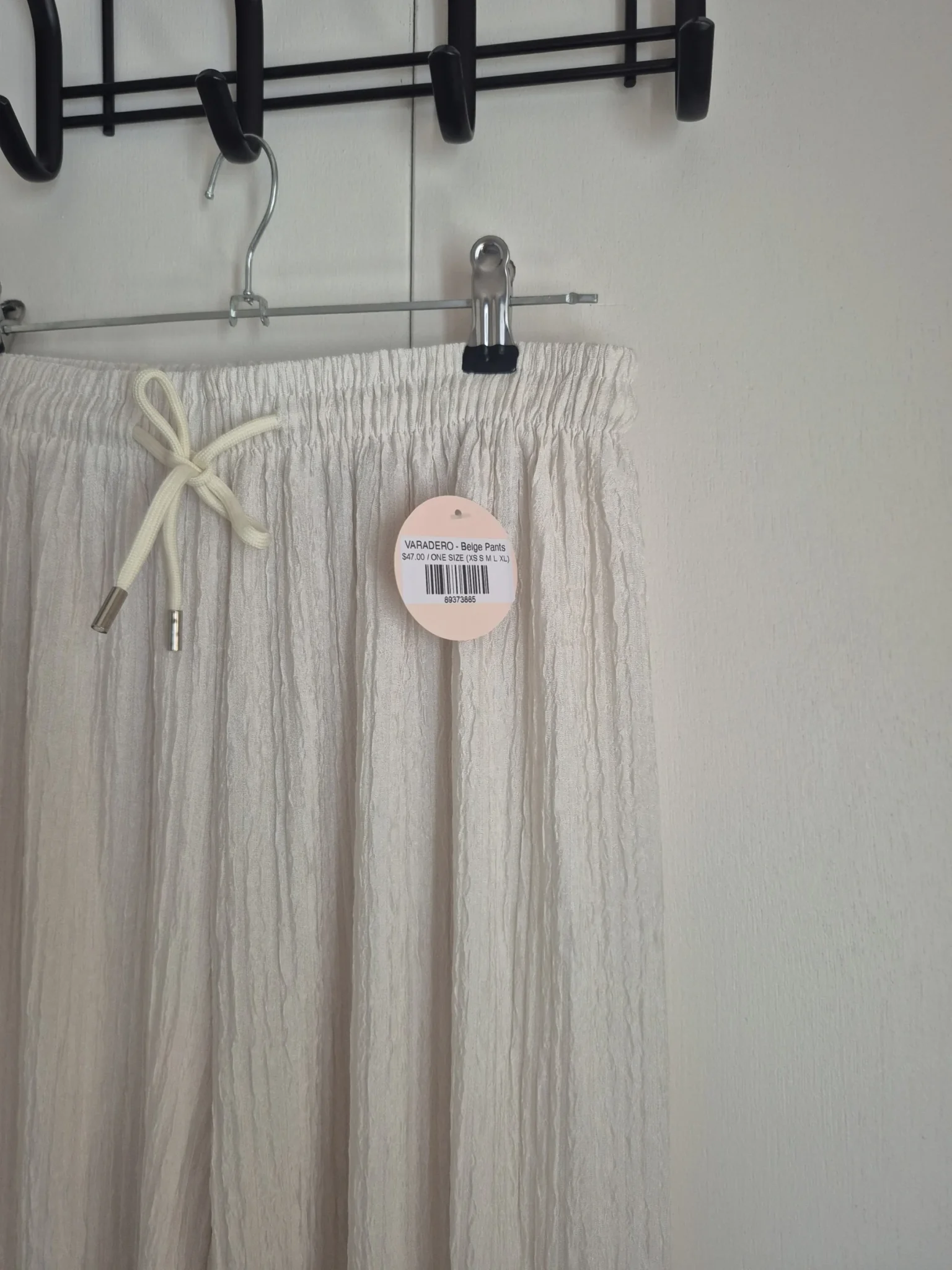 Image for Pantalon Oycee Varadero blanc beige One size