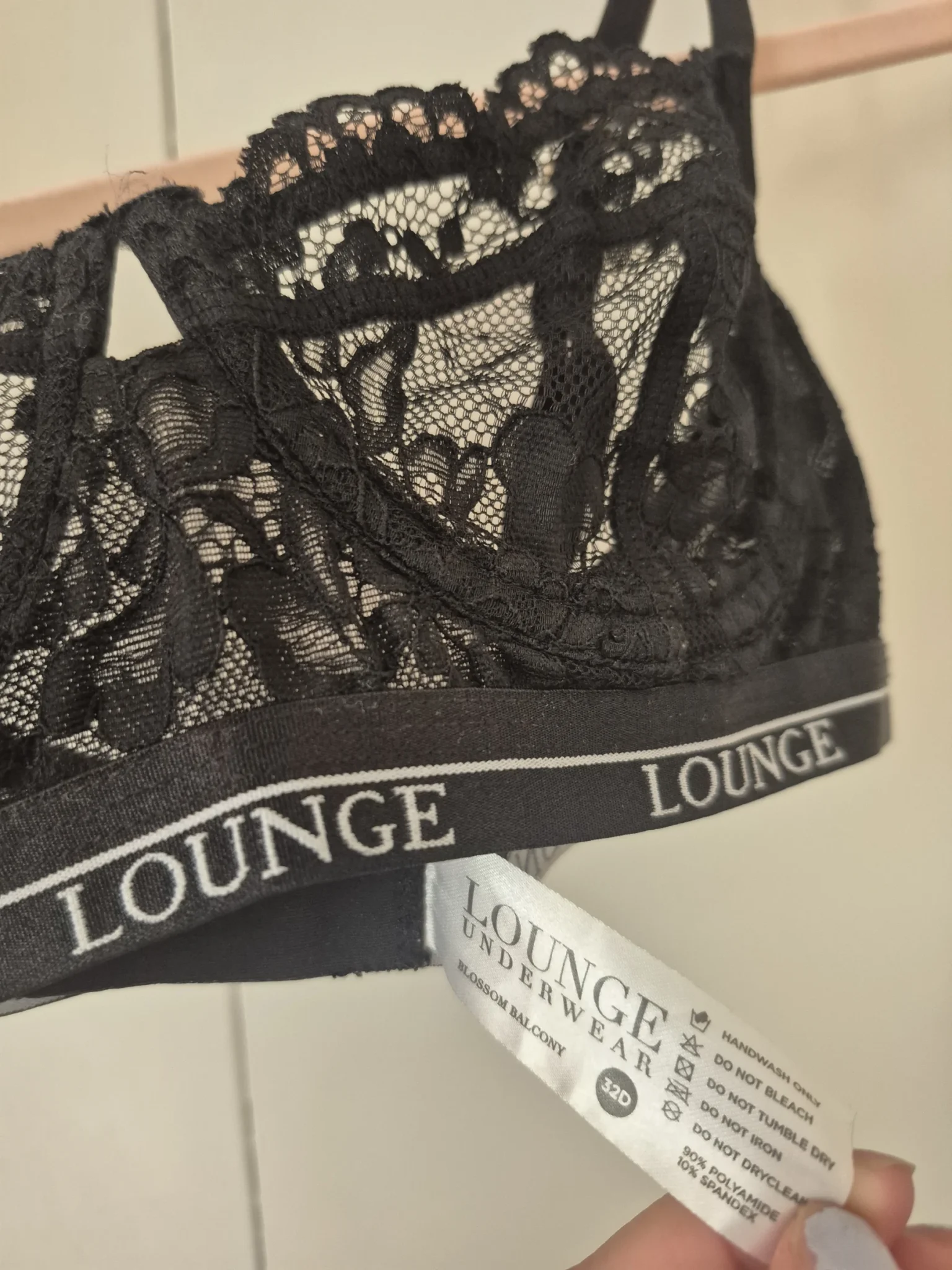 Image for Lounge underwear 32D blossom balcony