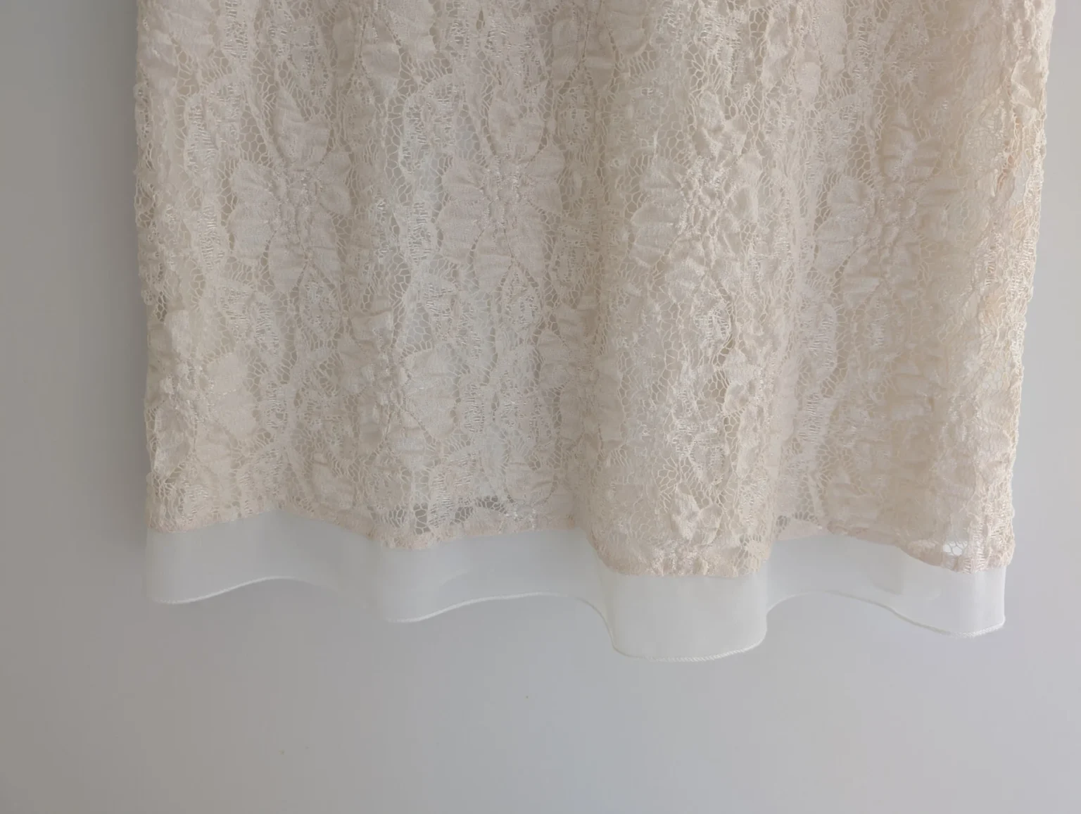 Image for Lace dress with jewelled collar