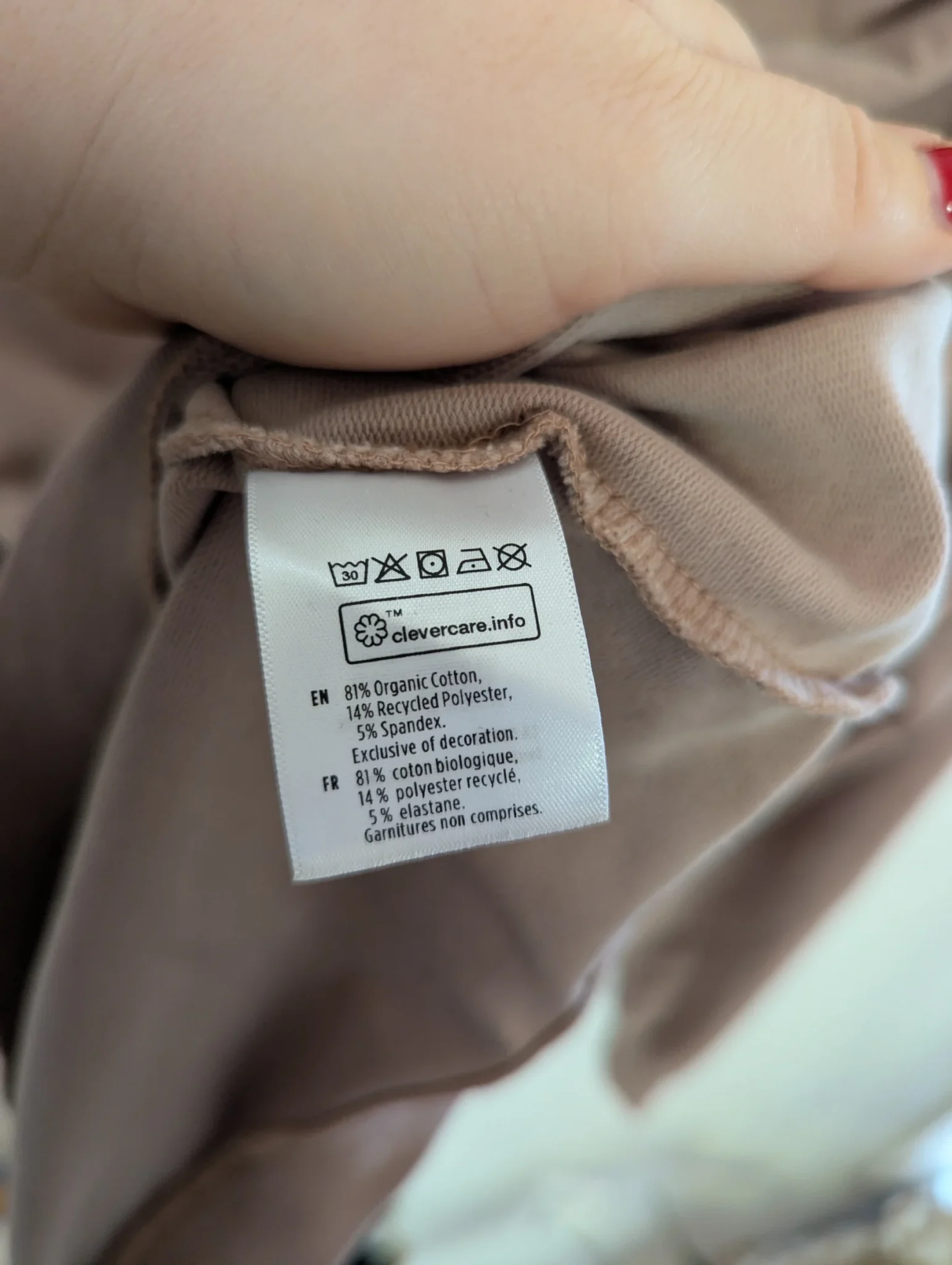 Image for Hoodie dress Organic cotton (blend)