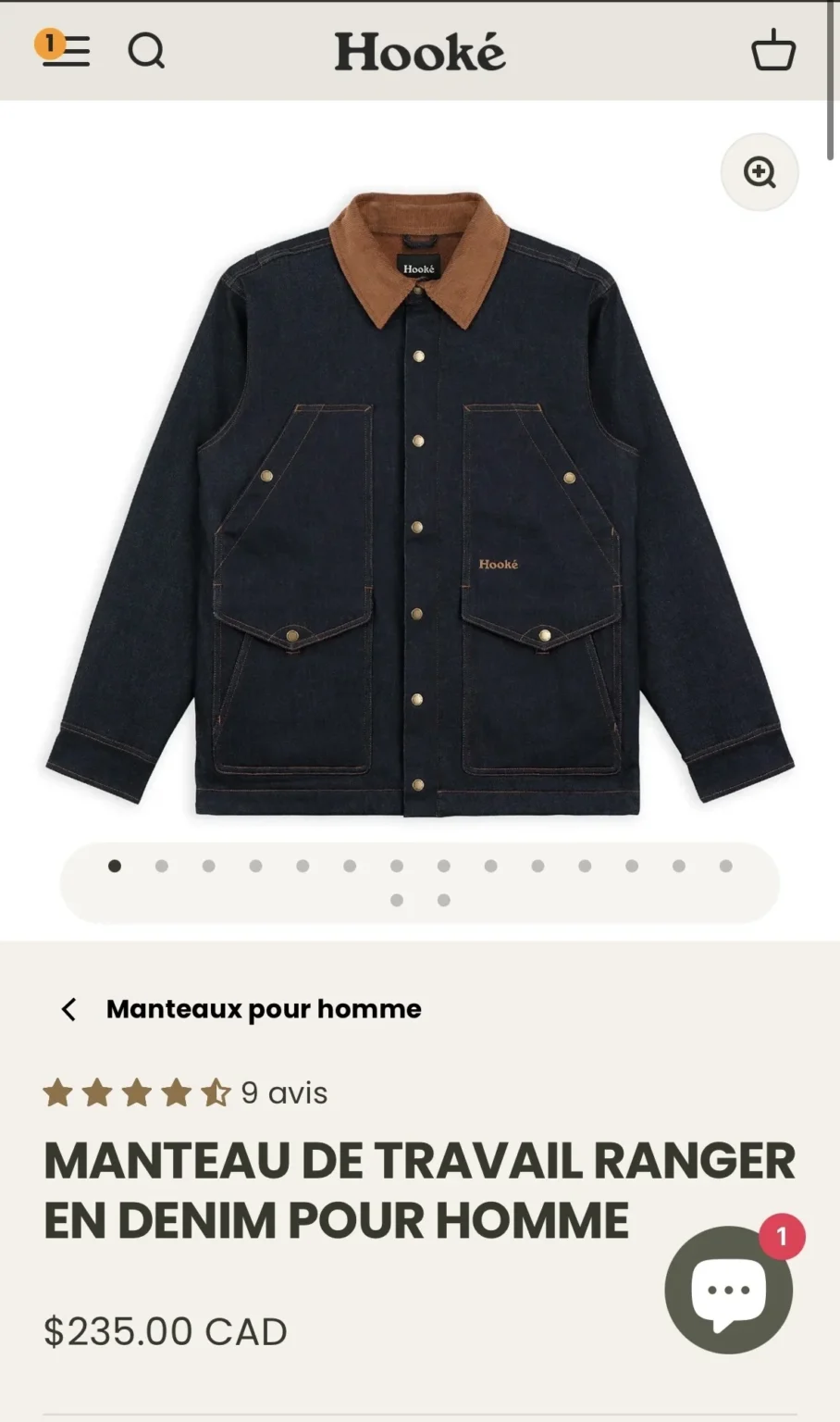 Image for Hooké jacket