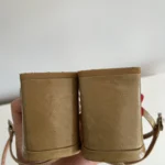 Thumbnail for Minelli sandals size 39 khaki brown leather excellent condition