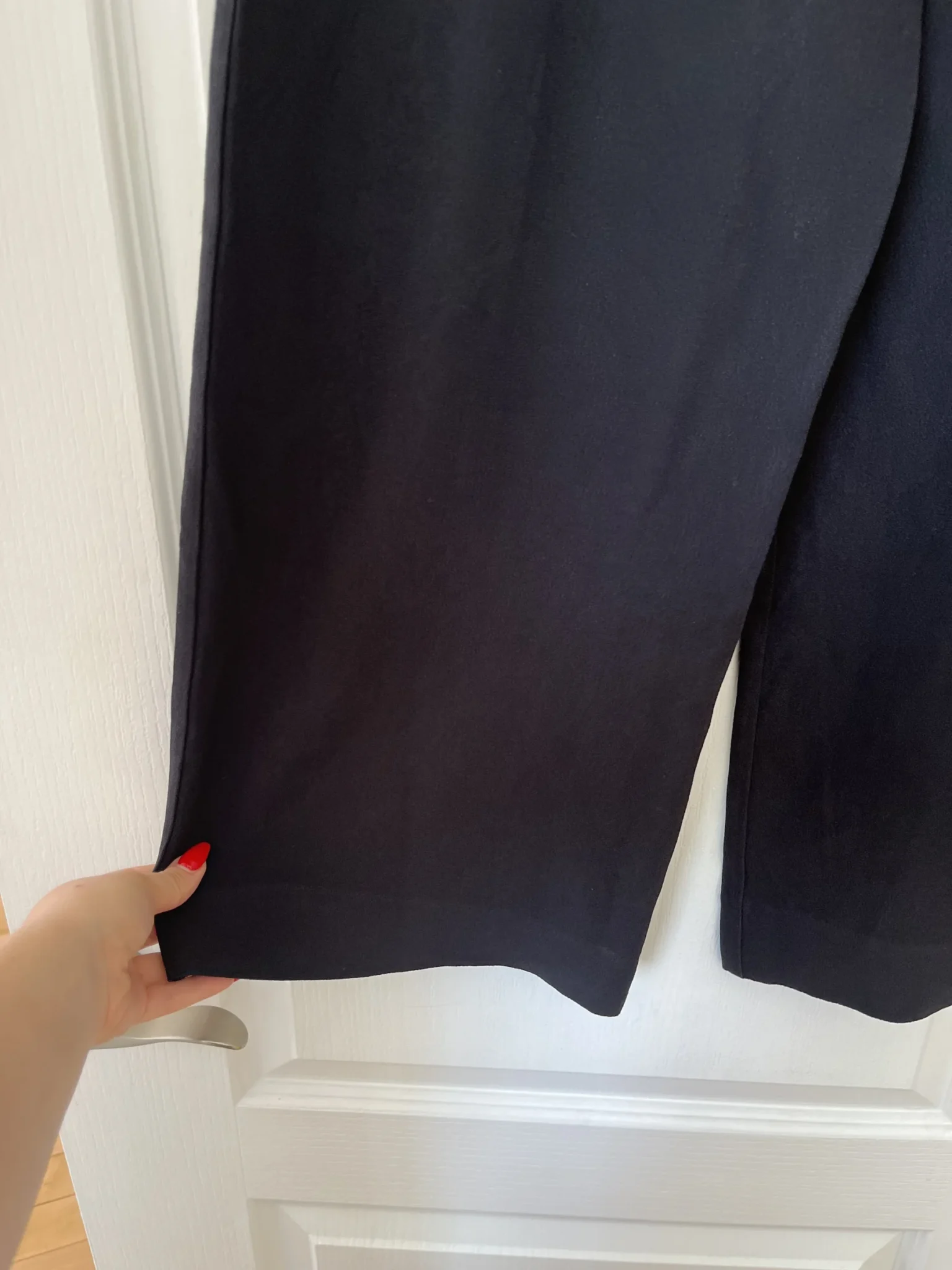 Image for Sézane trousers model Loulou size 40 black