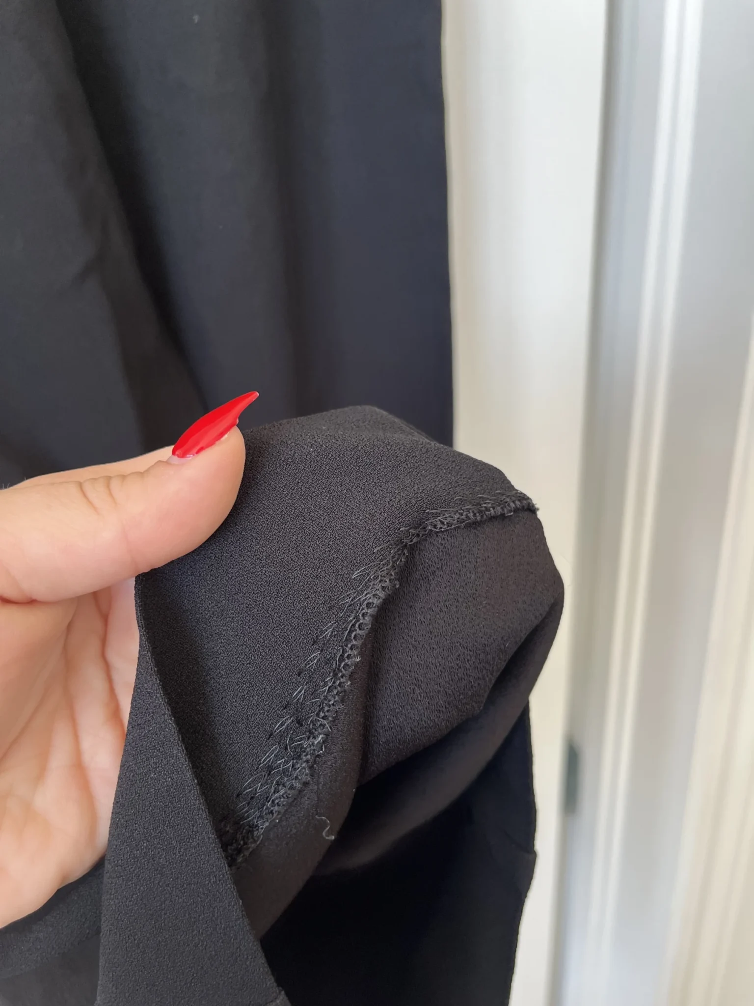 Image for Sézane trousers model Loulou size 40 black