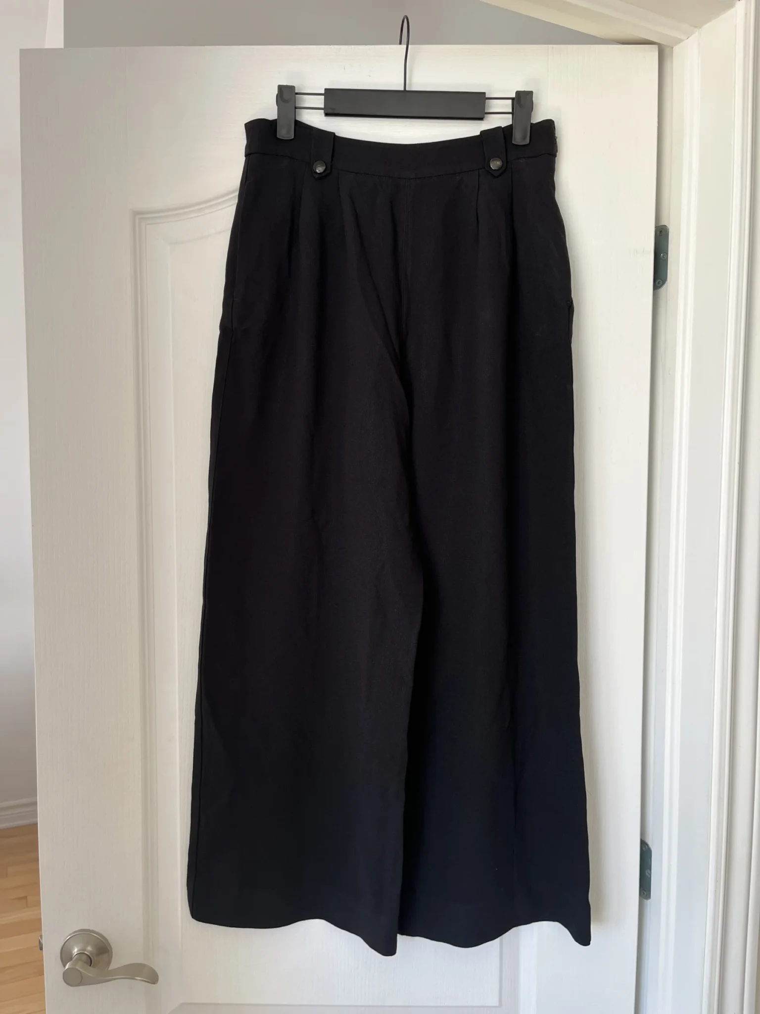 Image for Sézane trousers model Loulou size 40 black