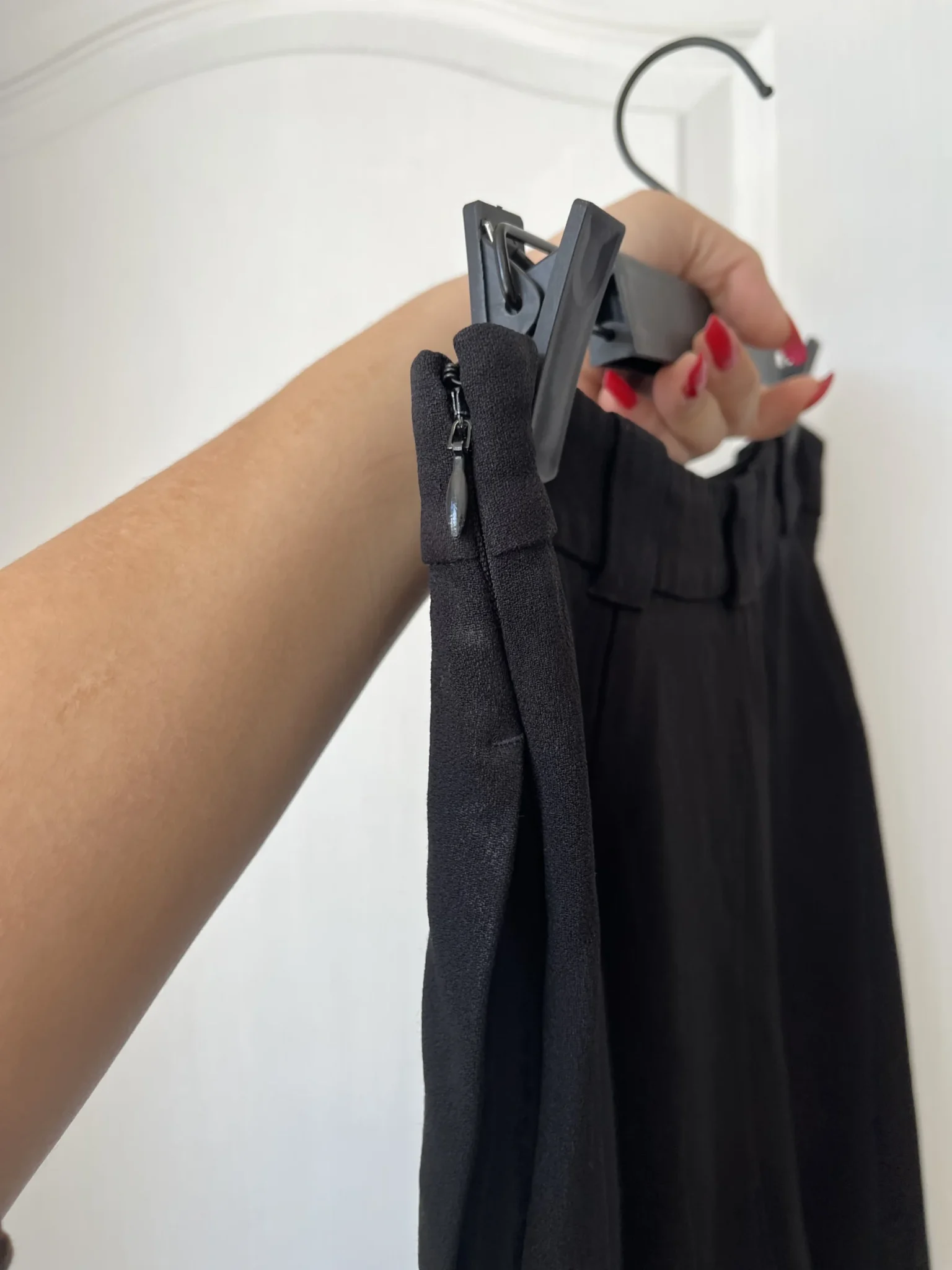 Image for Sézane trousers model Loulou size 40 black
