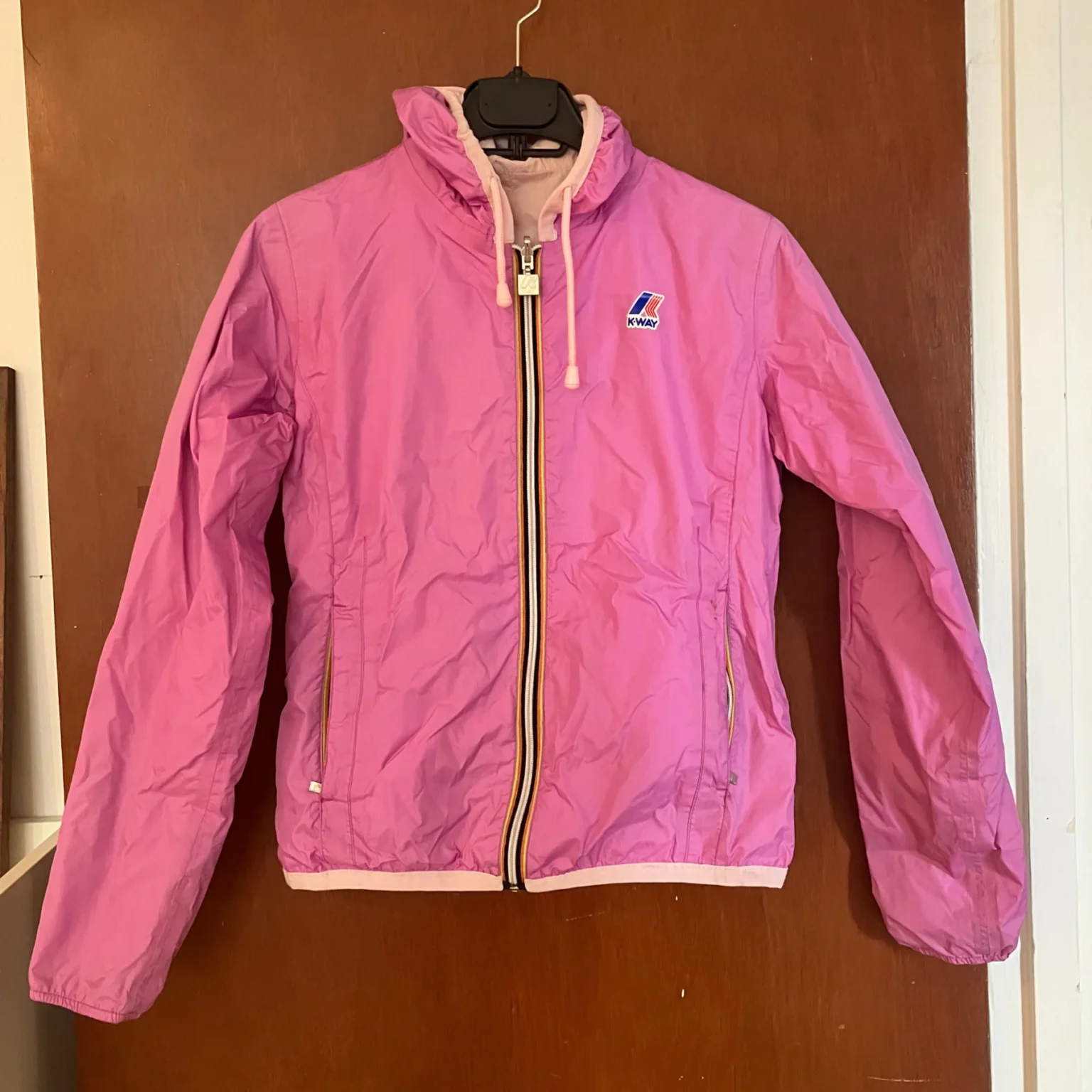 Featured image for KWAY Réversible rose pâle / rose foncé