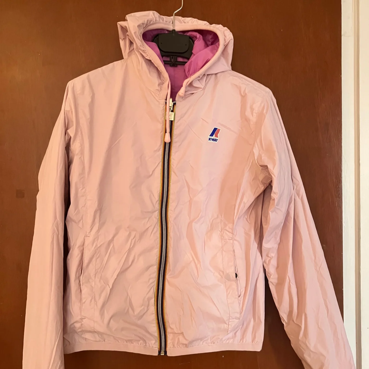 Image for KWAY Réversible rose pâle / rose foncé