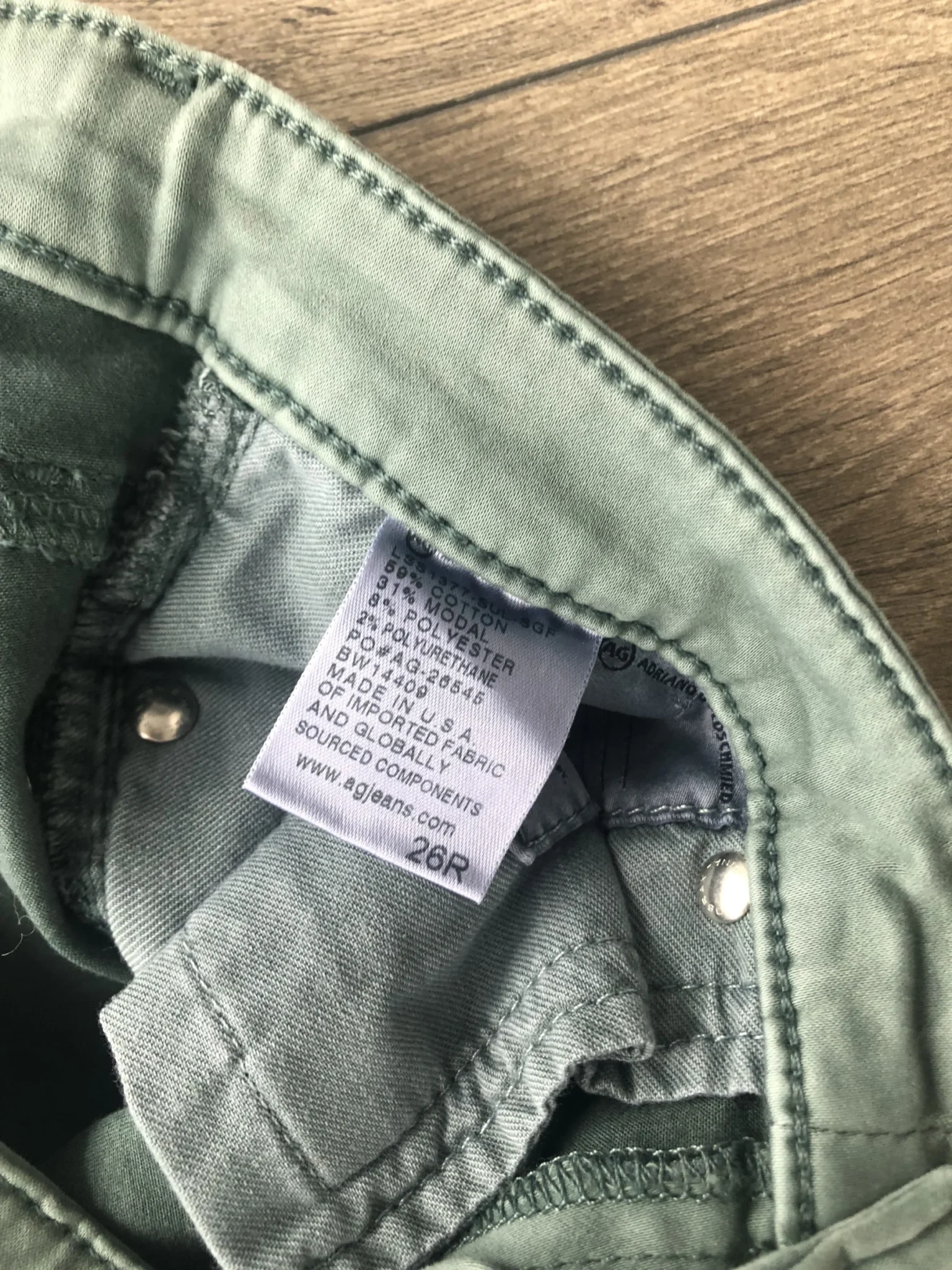 Image for AG Stevie Ankle Jeans 26