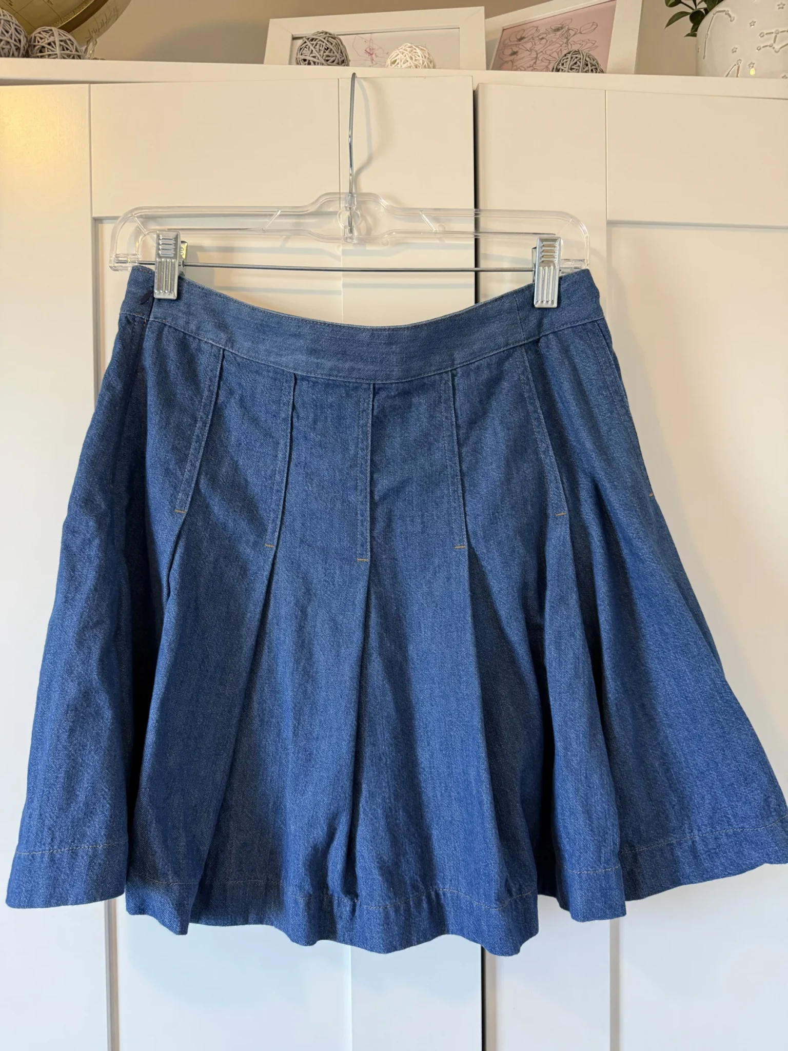 Image for Babaton jeans skirt