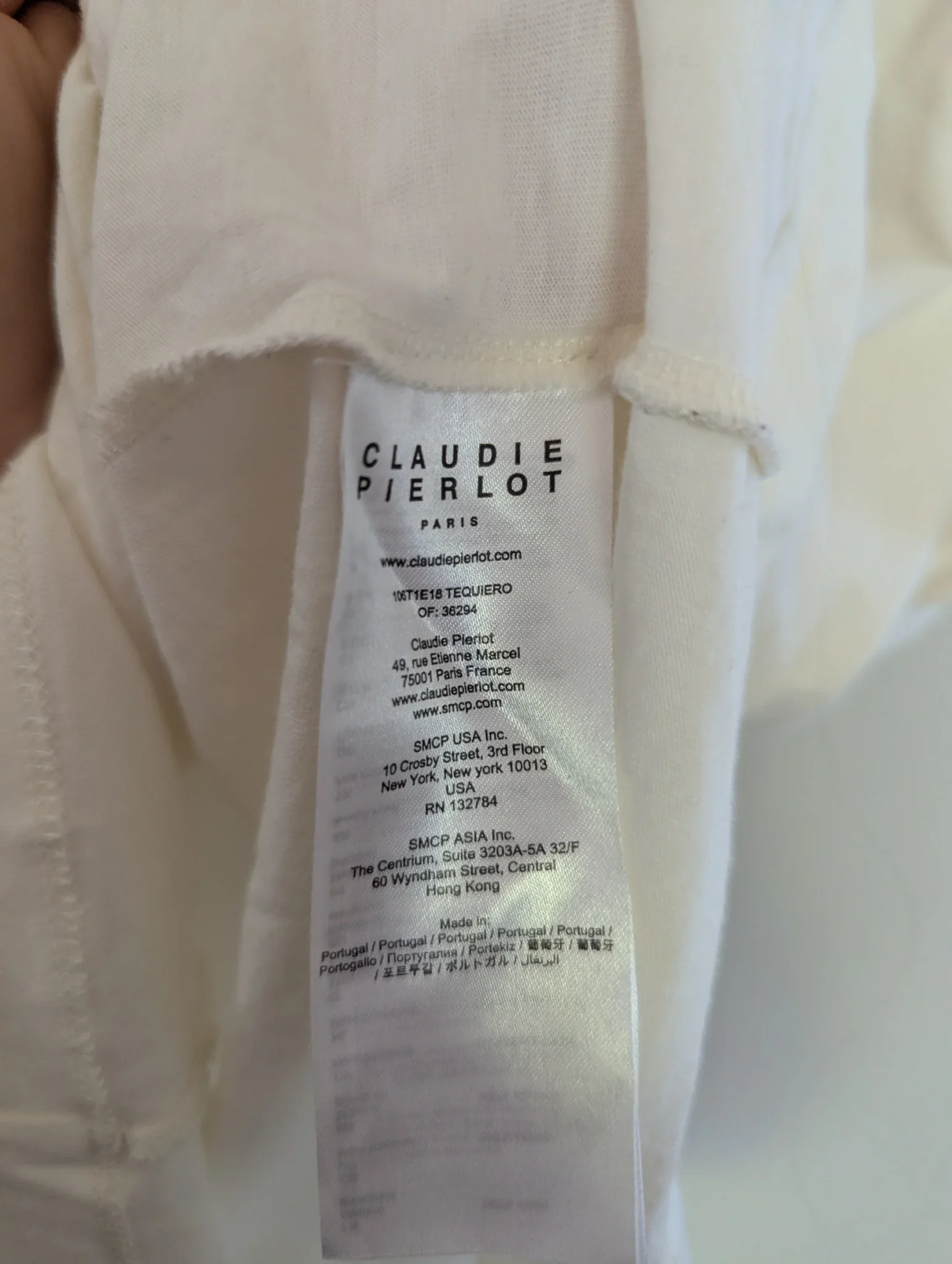 Image for Claudia Perliot cotton jumper