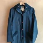 Thumbnail for Vintage navy blue trench coat