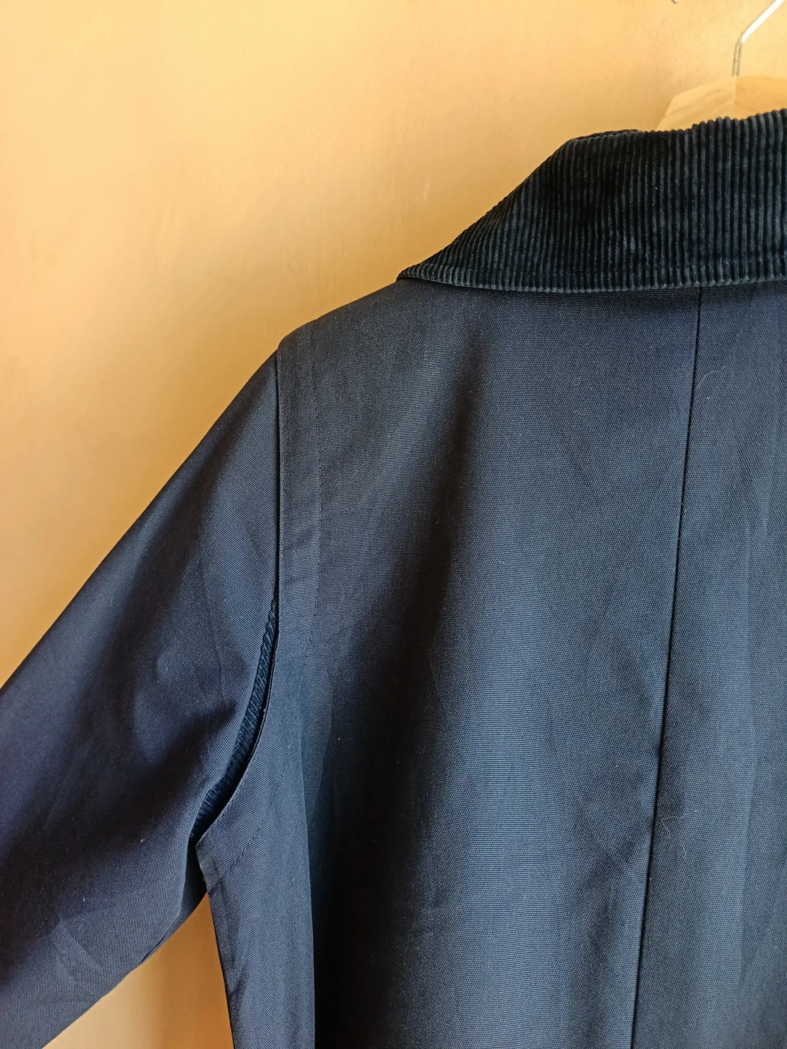 Image for Vintage navy blue trench coat