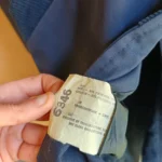 Thumbnail for Vintage navy blue trench coat