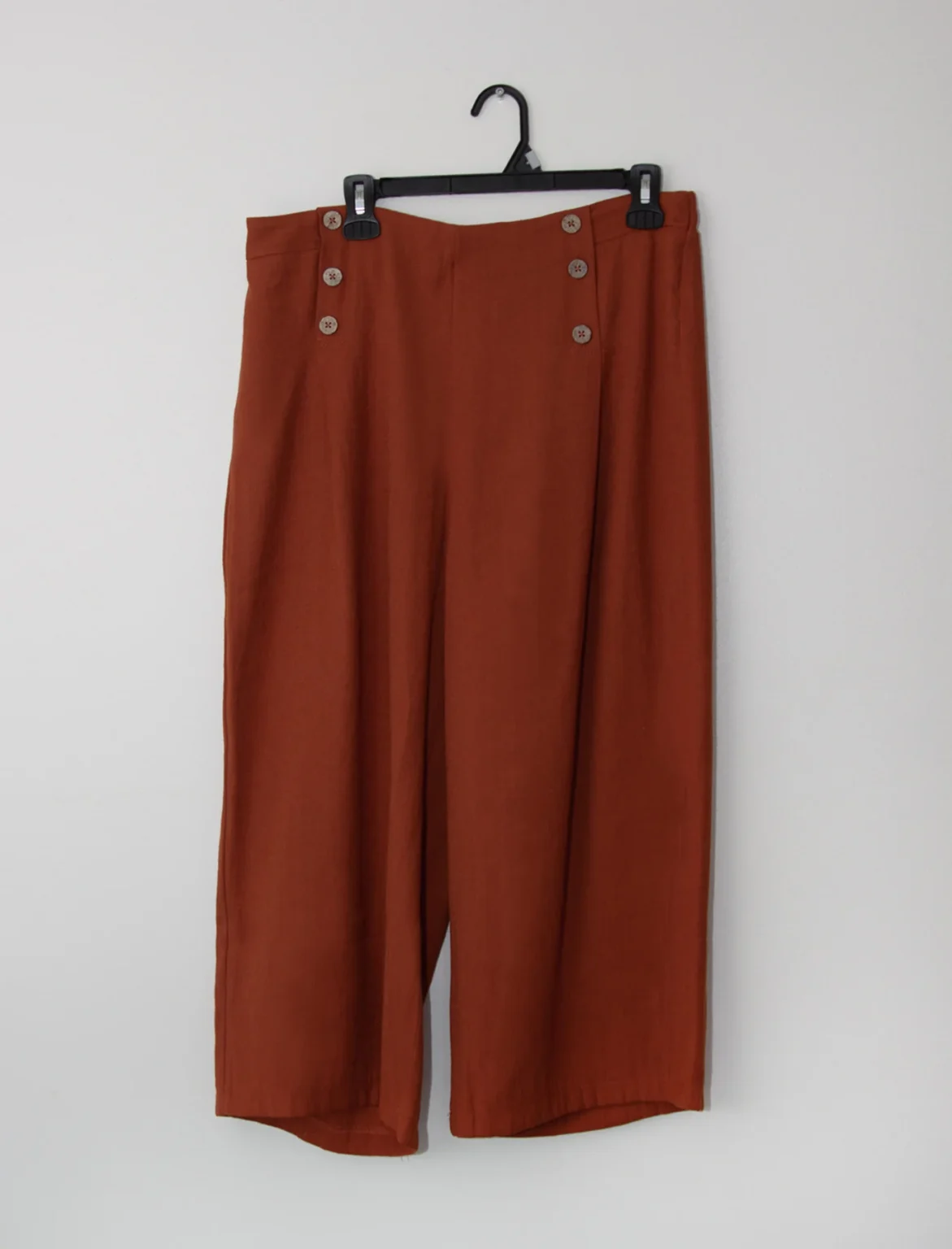 Image for Pantalon large, mi-mollet