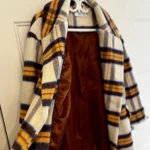 Thumbnail for Mid-season checked jacket 50% wool (Small)
