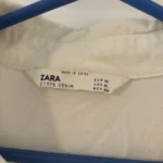 Thumbnail for Long loose white shirt