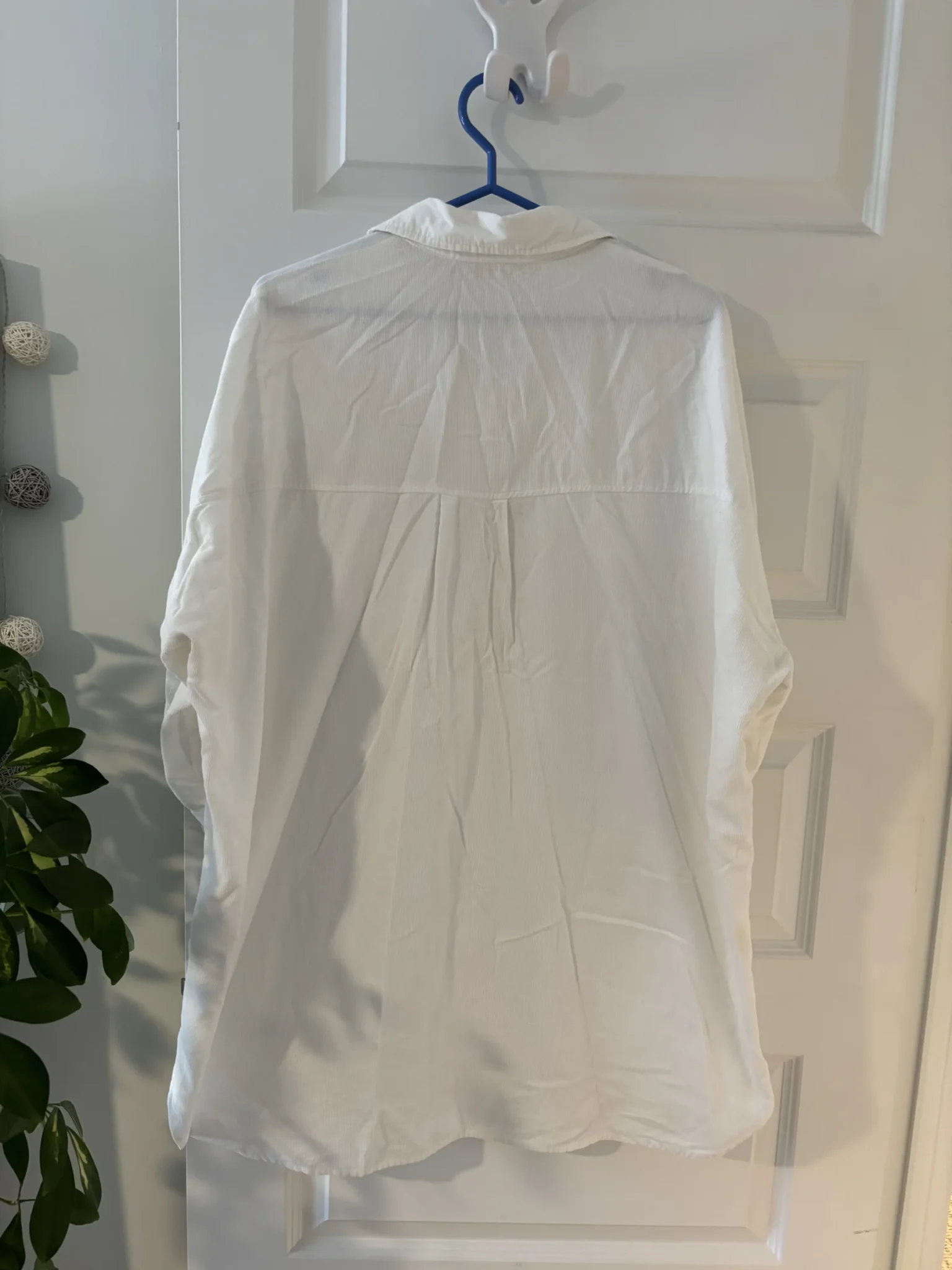 Image for Long loose white shirt