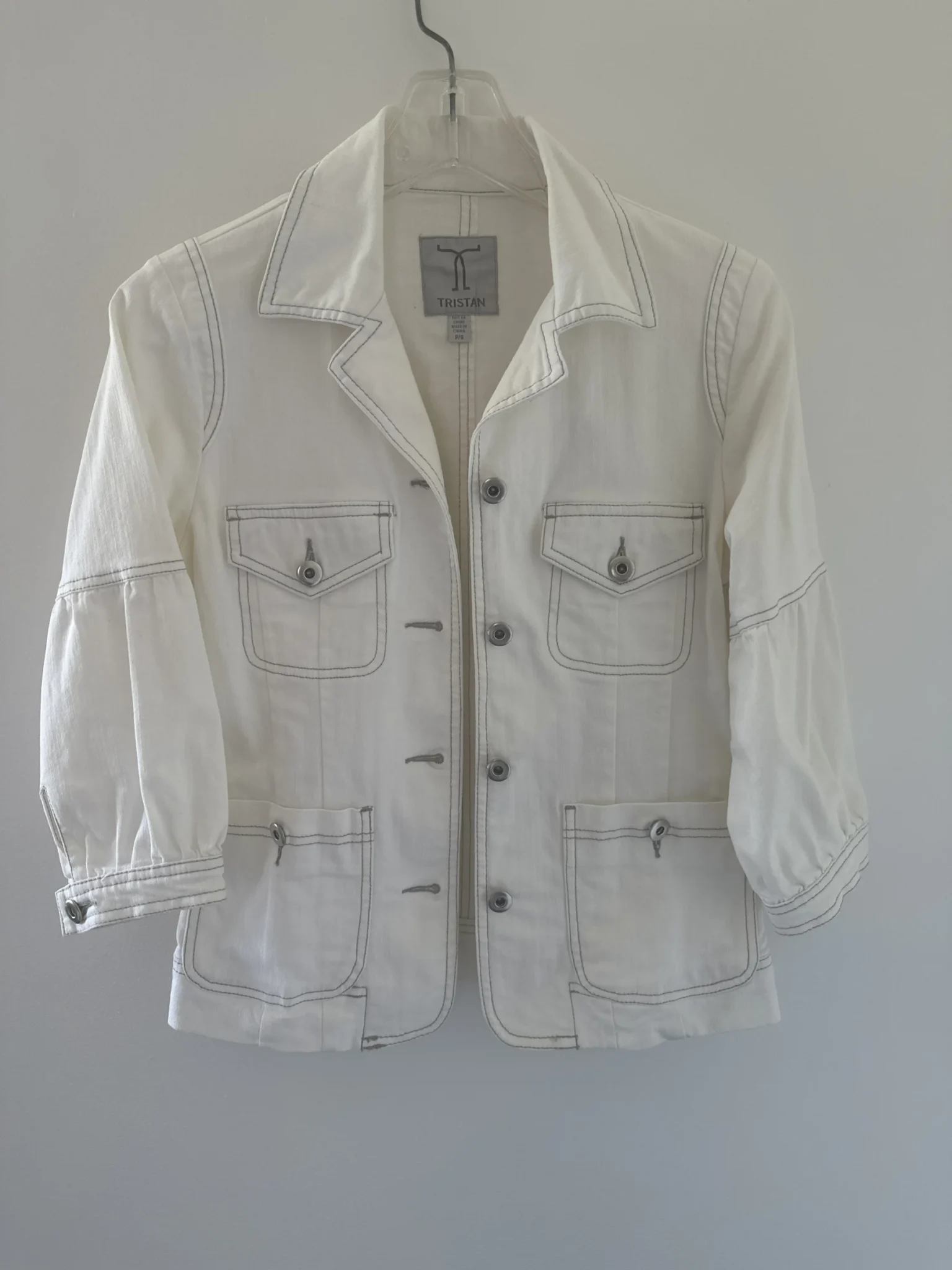Featured image for Veste manches trois quarts