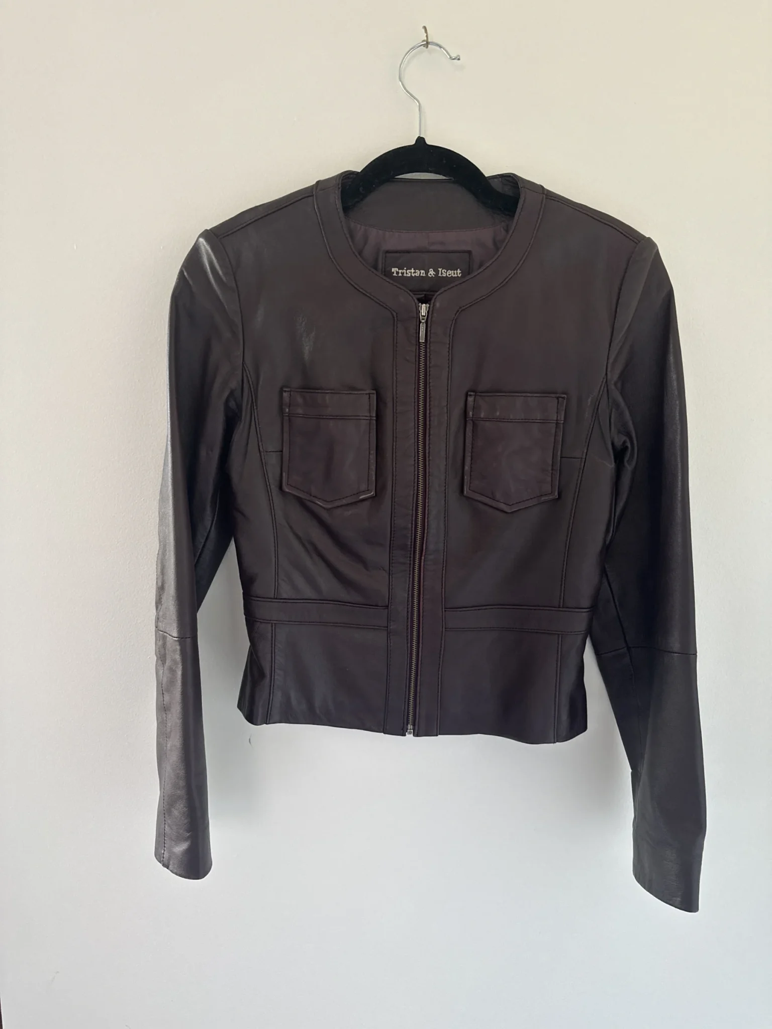 Featured image for Veste 100 % cuir Tristan