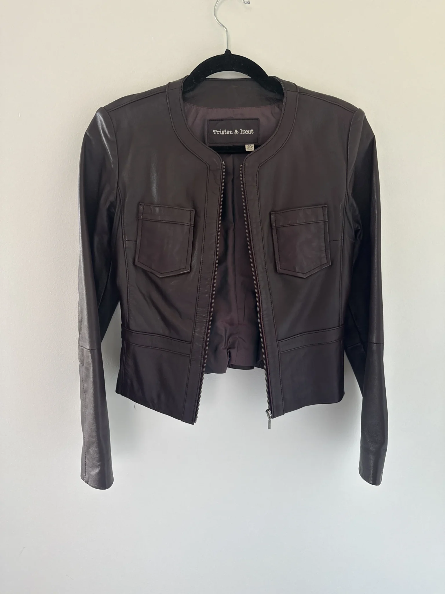 Image for Veste 100 % cuir Tristan