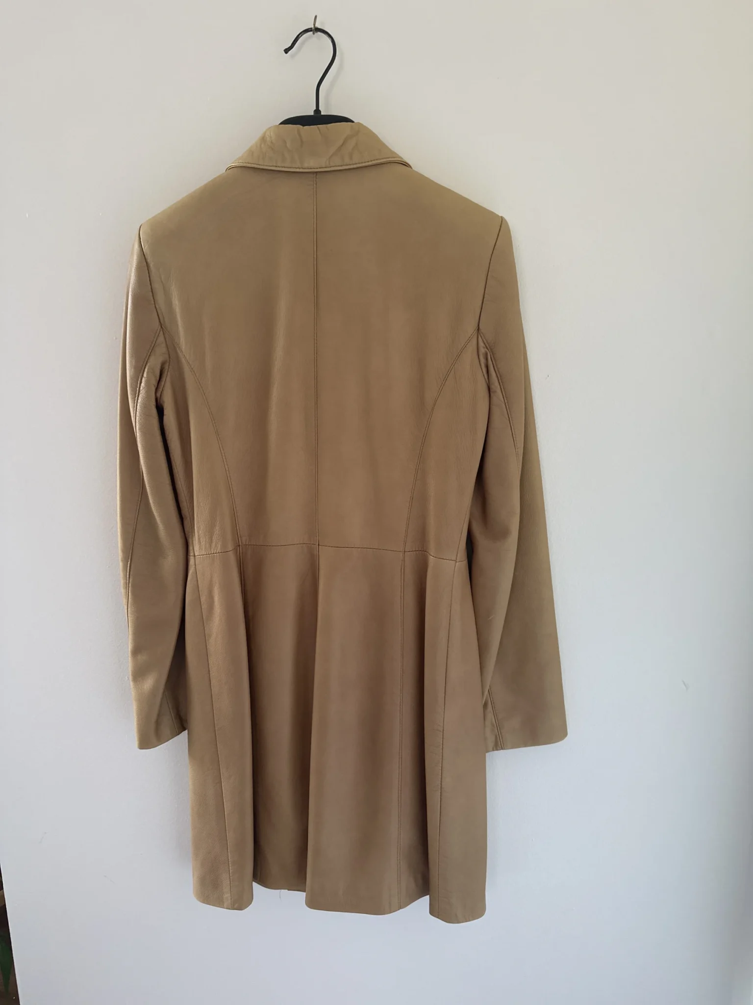 Image for Manteau mi-long 100 % cuir Danier