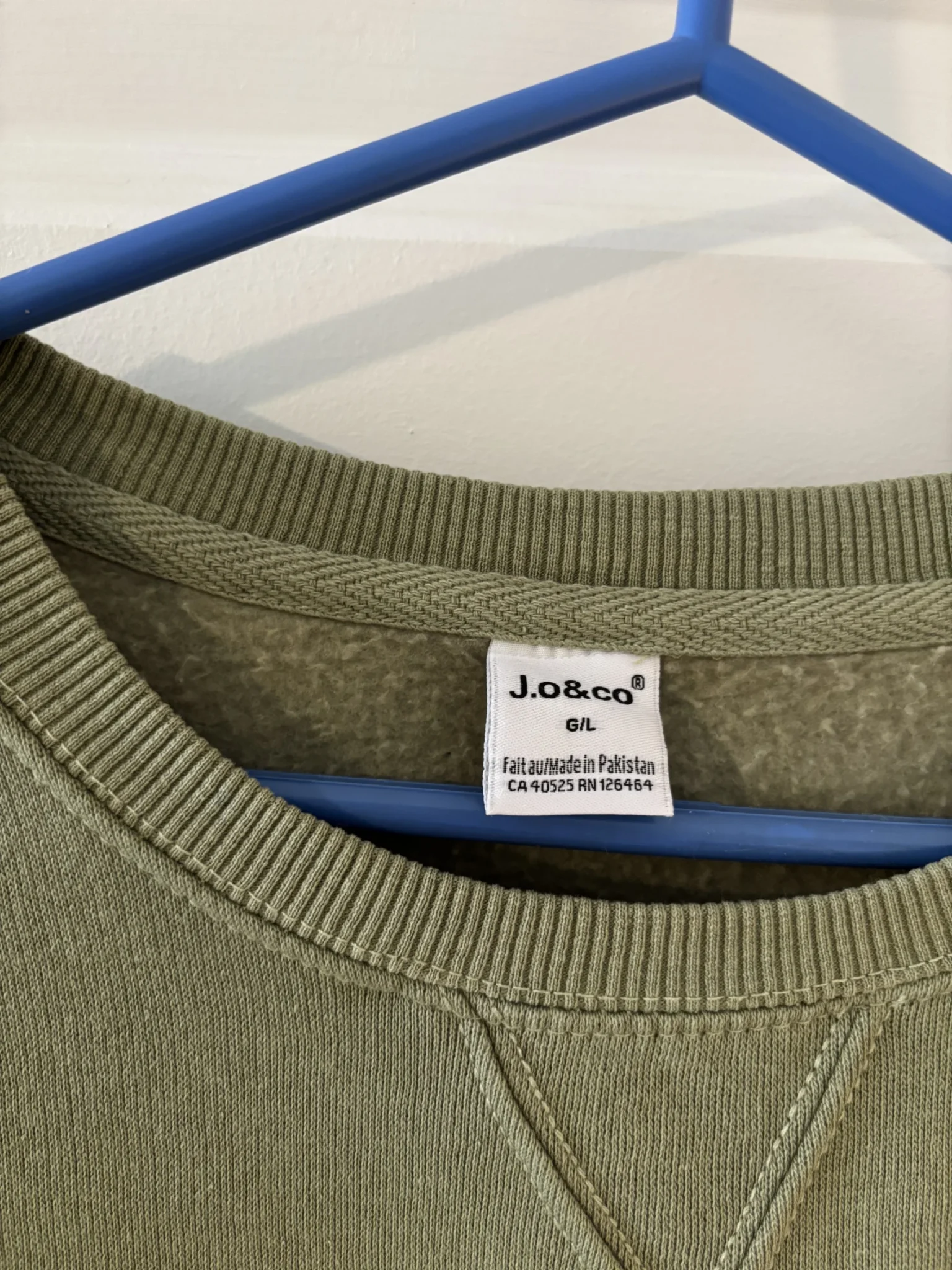 Image for Olive green wadding